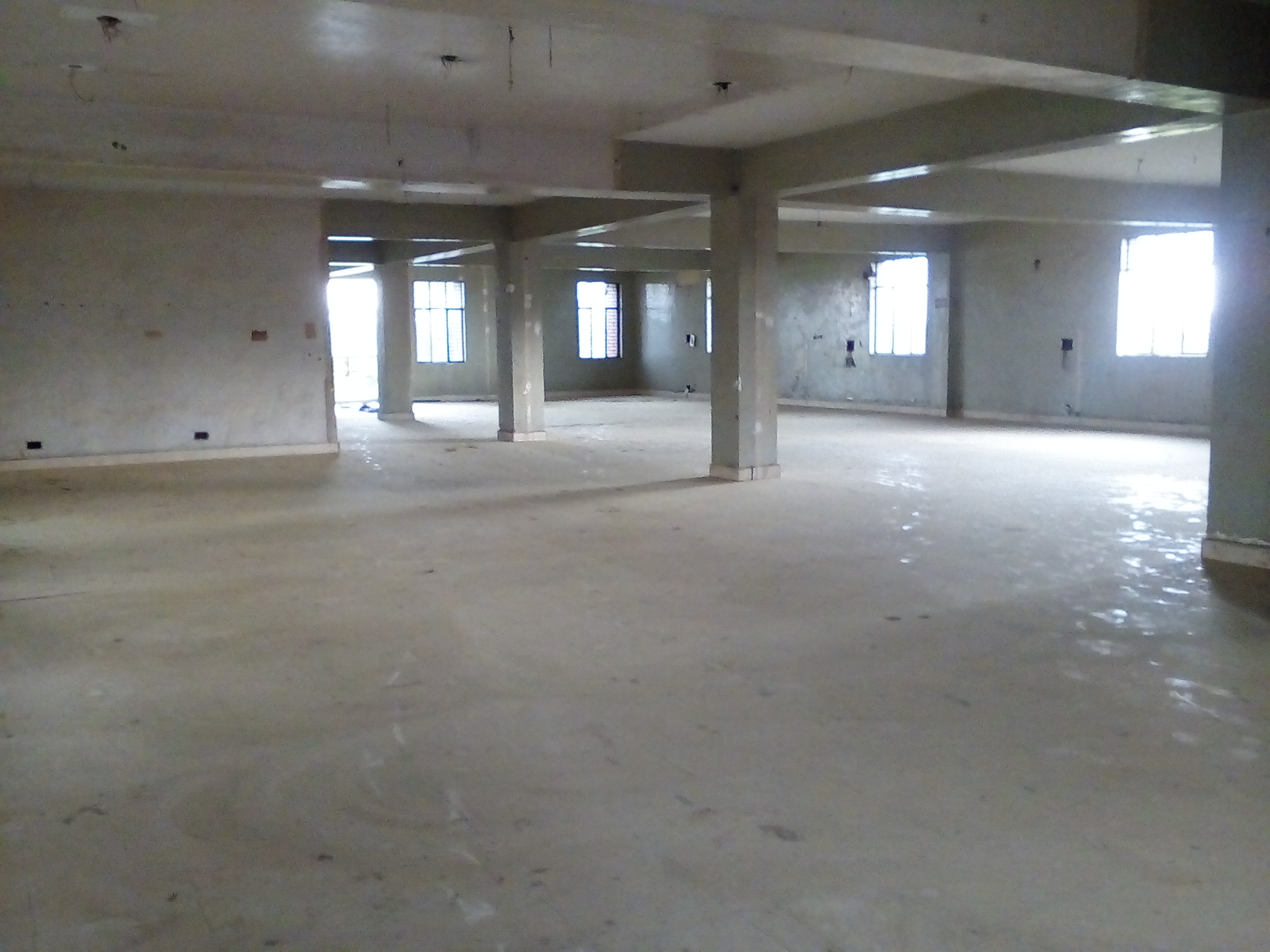 Bare Shell Office space with complete Flooring